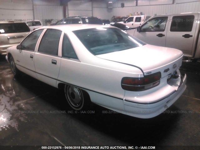 1G1BL53E2NW143288 - 1992 CHEVROLET CAPRICE WHITE photo 3