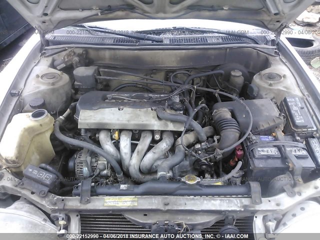 1NXBR12E9XZ194751 - 1999 TOYOTA COROLLA VE/CE/LE SILVER photo 10