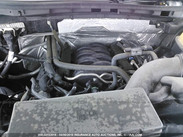 1FTFX1EF8DFA87691 - 2013 FORD F150 SUPER CAB GREEN photo 10