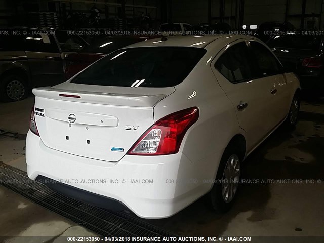 3N1CN7AP8GL860845 - 2016 NISSAN VERSA S/S PLUS/SV/SL WHITE photo 4