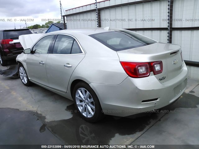 1G11H5SA6DF310357 - 2013 CHEVROLET MALIBU LTZ 棕色 照片 3