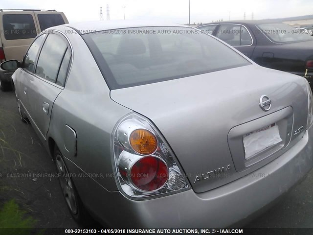 1N4AL11D83C326382 - 2003 NISSAN ALTIMA S/SL SILVER photo 3