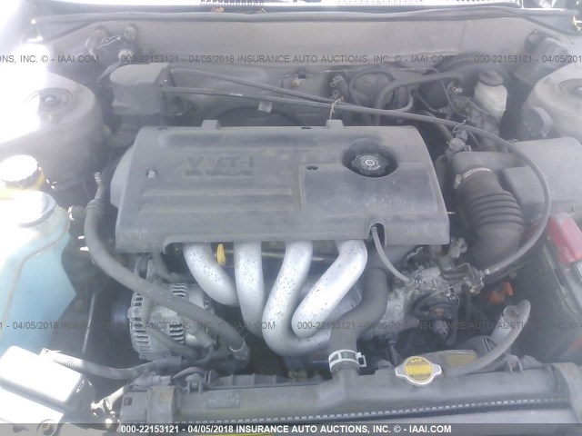 2T1BR18E3YC358845 - 2000 TOYOTA COROLLA VE/CE/LE 棕色 照片 10