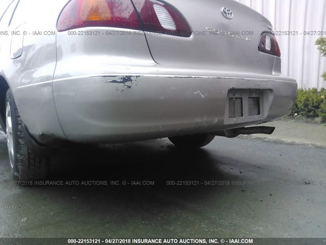 2T1BR18E3YC358845 - 2000 TOYOTA COROLLA VE/CE/LE TAN photo 6