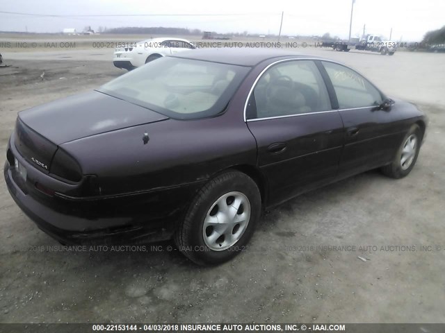 1G3GR62C7S4141111 - 1995 OLDSMOBILE AURORA PURPLE photo 4