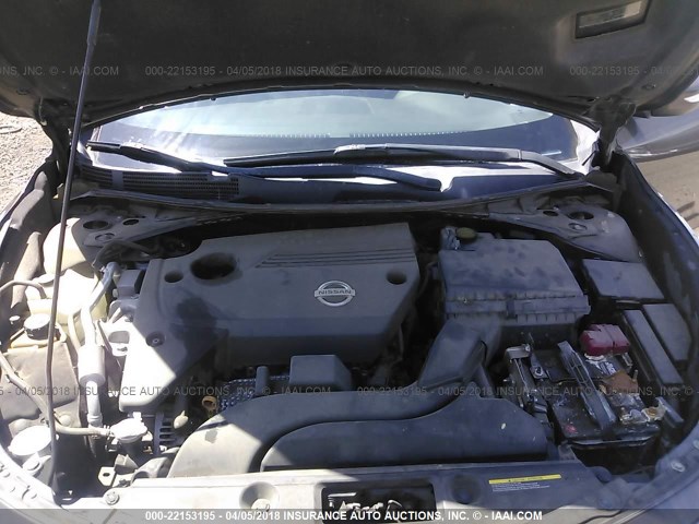 1N4AL3AP7DN403402 - 2013 NISSAN ALTIMA 2.5/S/SV/SL BROWN photo 10