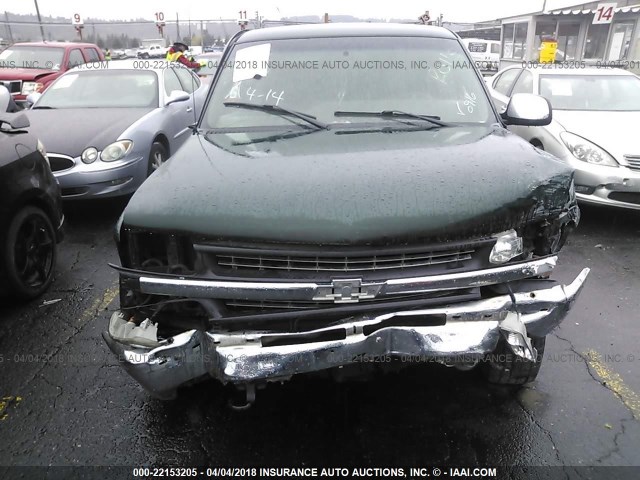 2GCEK19T811150916 - 2001 CHEVROLET SILVERADO K1500 GREEN photo 6