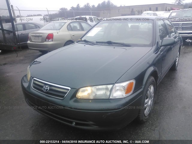 4T1BG22KX1U849329 - 2001 TOYOTA CAMRY CE/LE/XLE 绿色 照片 2