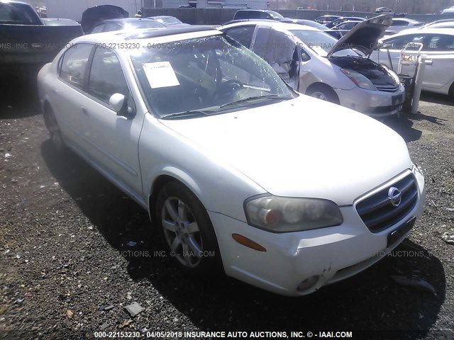 JN1DA31A92T318064 - 2002 NISSAN MAXIMA GLE/SE WHITE photo 1