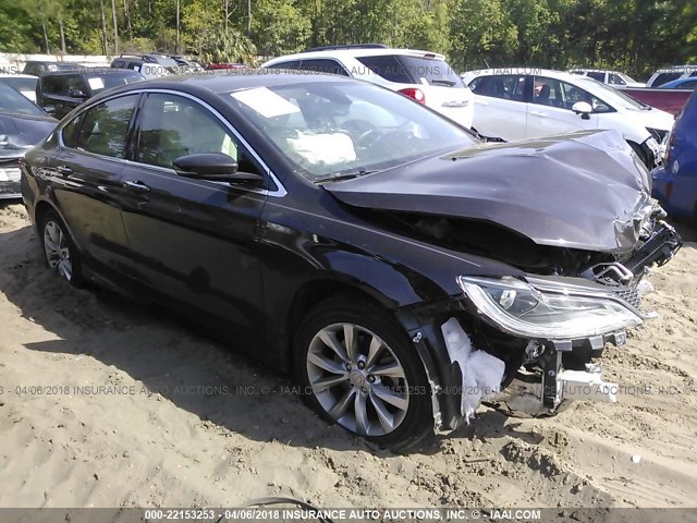 1C3CCCCB4FN553110 - 2015 CHRYSLER 200 C Pewter photo 1