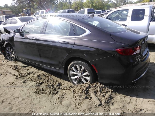 1C3CCCCB4FN553110 - 2015 CHRYSLER 200 C Pewter photo 3