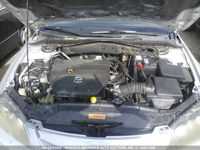 1YVHP80C675M42442 - 2007 MAZDA 6 I Silber Foto 10