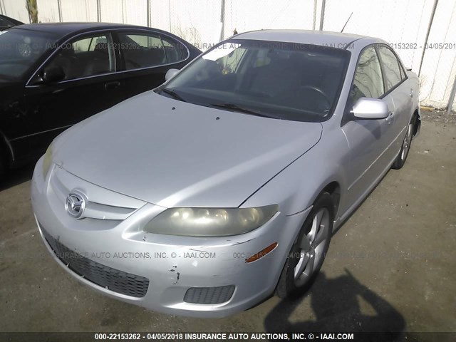 1YVHP80C675M42442 - 2007 MAZDA 6 I Silber Foto 2