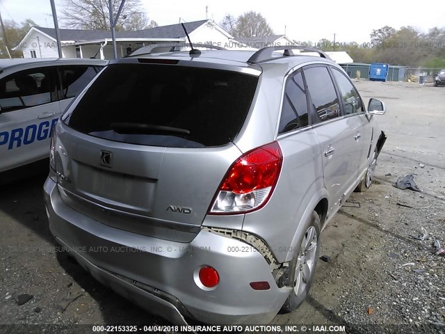 3GSDL73708S540757 - 2008 SATURN VUE XR GRAY photo 4