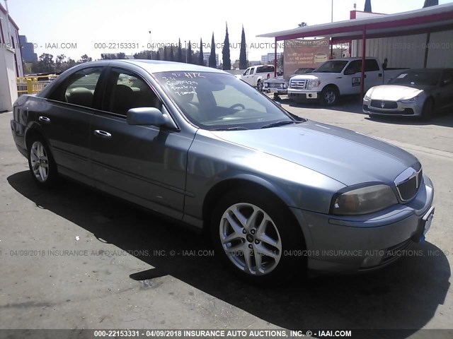 1LNHM87A93Y656929 - 2003 LINCOLN LS Light Blue photo 1