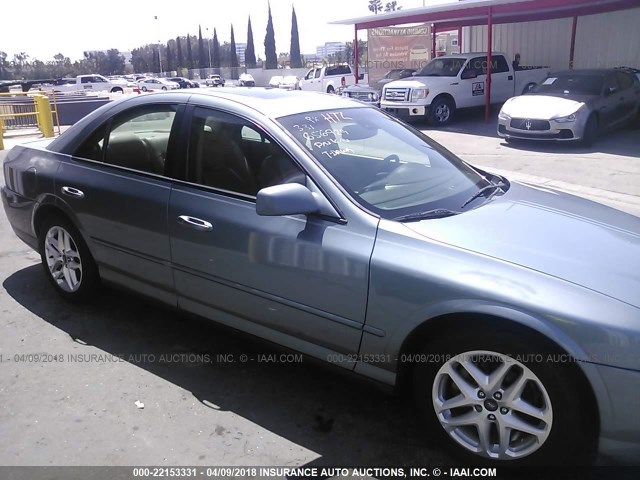 1LNHM87A93Y656929 - 2003 LINCOLN LS Light Blue photo 6