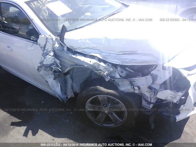 1G11A5SL7EF263881 - 2014 CHEVROLET MALIBU LS WHITE photo 6