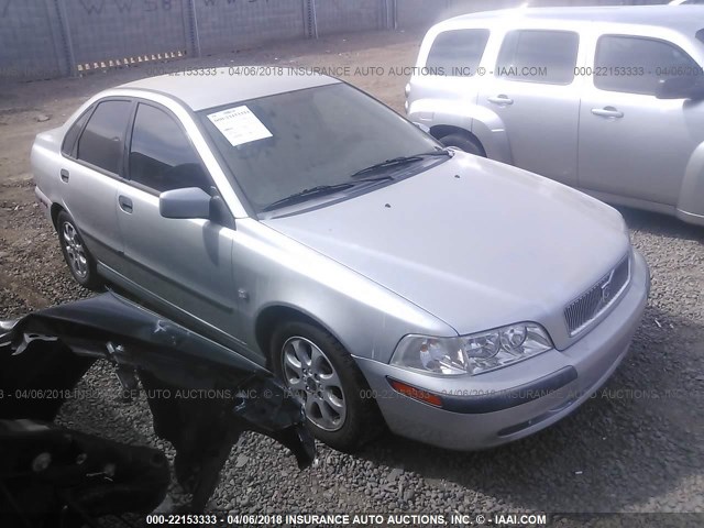 YV1VS29522F814980 - 2002 VOLVO S40 1.9T SILVER photo 1