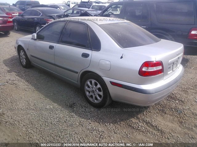 YV1VS29522F814980 - 2002 VOLVO S40 1.9T SILVER photo 3