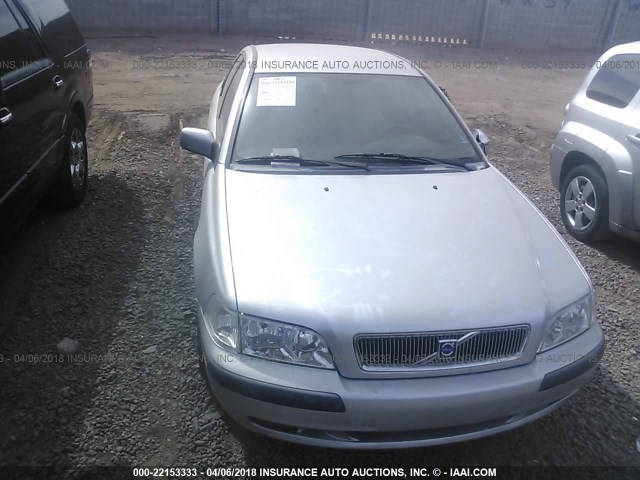 YV1VS29522F814980 - 2002 VOLVO S40 1.9T SILVER photo 6