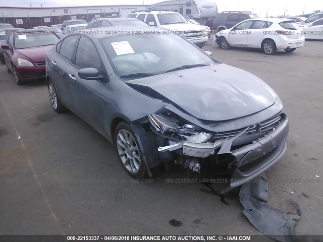 1C3CDFCA1DD231436 - 2013 DODGE DART LIMITED/R/T GRAY photo 6