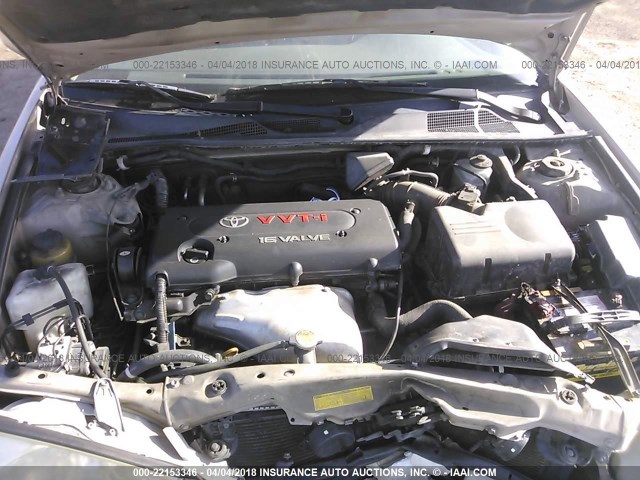 4T1BE32KX3U181899 - 2003 TOYOTA CAMRY LE/XLE/SE Champagne photo 10