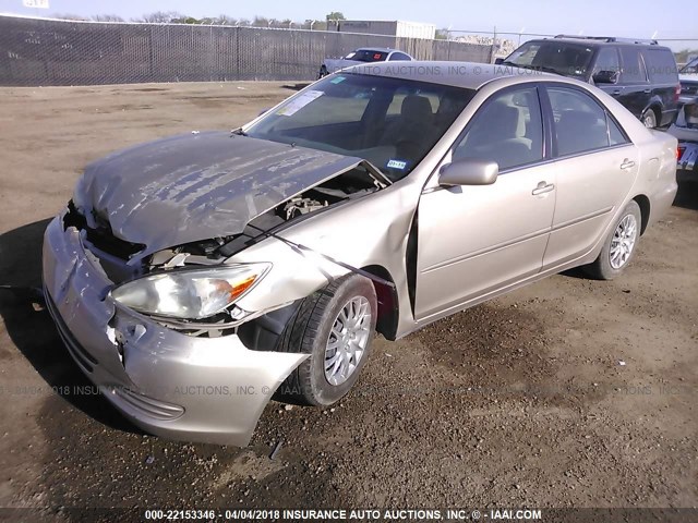 4T1BE32KX3U181899 - 2003 TOYOTA CAMRY LE/XLE/SE Champagne photo 2