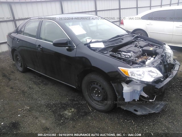 4T4BF1FK1ER382188 - 2014 TOYOTA CAMRY L/SE/LE/XLE 黑色 照片 1