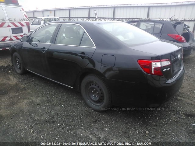4T4BF1FK1ER382188 - 2014 TOYOTA CAMRY L/SE/LE/XLE 黑色 照片 3