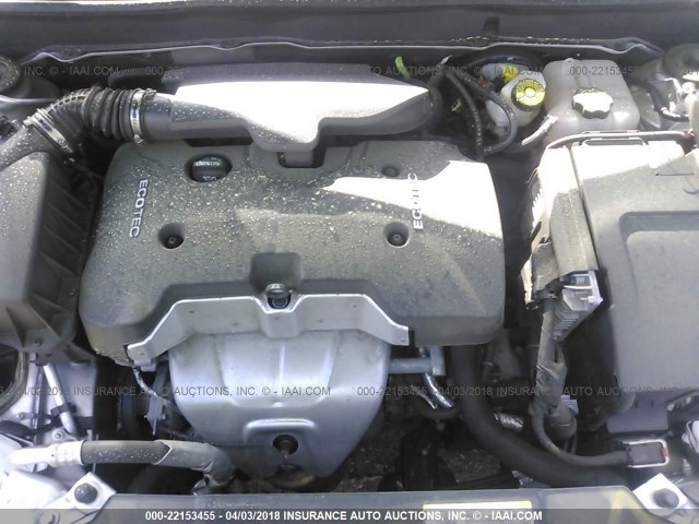 1G11C5SL2EF133789 - 2014 CHEVROLET MALIBU 1LT 灰色 照片 10