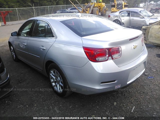 1G11C5SL2EF133789 - 2014 CHEVROLET MALIBU 1LT 灰色 照片 3