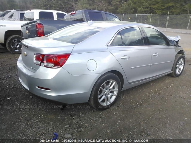 1G11C5SL2EF133789 - 2014 CHEVROLET MALIBU 1LT 灰色 照片 4
