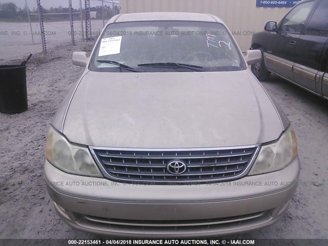 4T1BF28B34U374833 - 2004 TOYOTA AVALON XL/XLS TAN photo 6