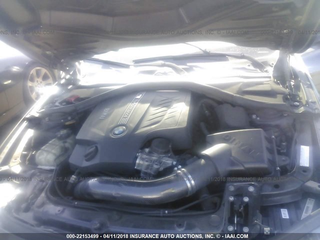 WBA3A9G59FNS65878 - 2015 BMW 335 I GRAY photo 10