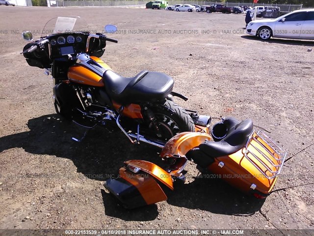 1HD1KEL15EB624645 - 2014 HARLEY-DAVIDSON FLHTK ELECTRA GLIDE ULTRA LTD ORANGE photo 3