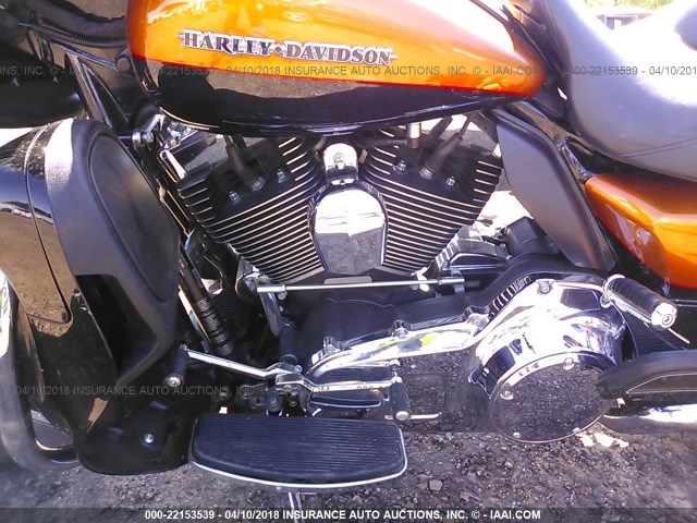 1HD1KEL15EB624645 - 2014 HARLEY-DAVIDSON FLHTK ELECTRA GLIDE ULTRA LTD ORANGE photo 9