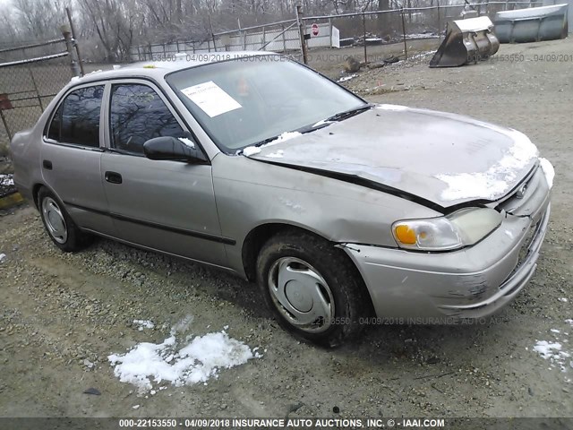 1NXBR12E8XZ279385 - 1999 TOYOTA COROLLA VE/CE/LE 棕色 照片 1