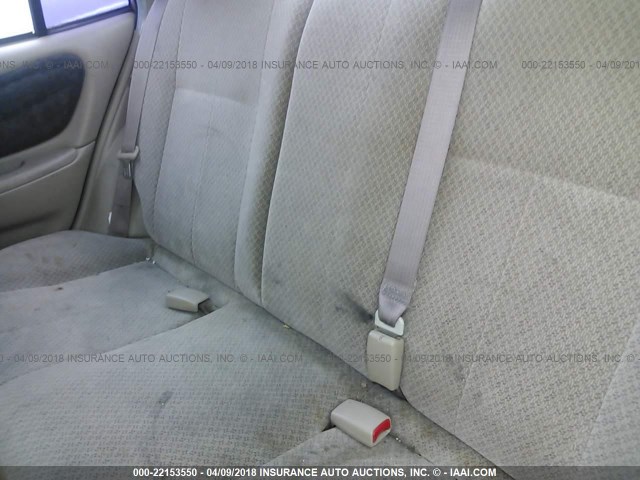 1NXBR12E8XZ279385 - 1999 TOYOTA COROLLA VE/CE/LE 棕色 照片 8