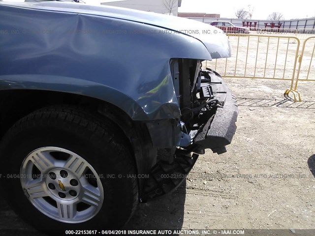 3GNEC12J48G274695 - 2008 CHEVROLET AVALANCHE C1500 BLUE photo 6