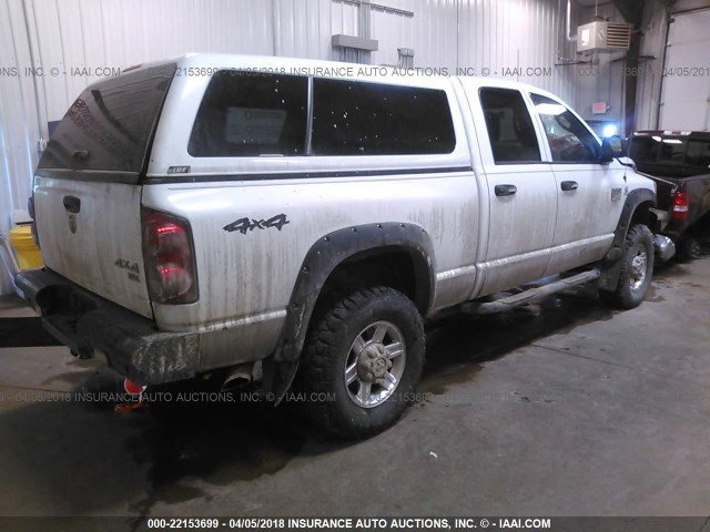 1D7KS28C37J539672 - 2007 DODGE RAM 2500 ST/SLT 白色 照片 4