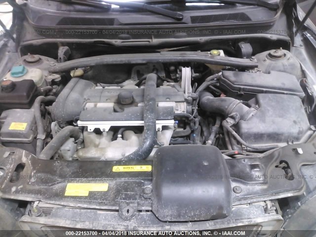 YV1CM59H131001304 - 2003 VOLVO XC90 BLACK photo 10