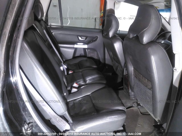 YV1CM59H131001304 - 2003 VOLVO XC90 BLACK photo 8