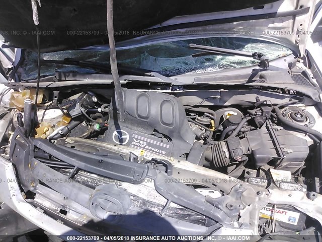 4F2CZ06183KM43833 - 2003 MAZDA TRIBUTE ES 银色 照片 10