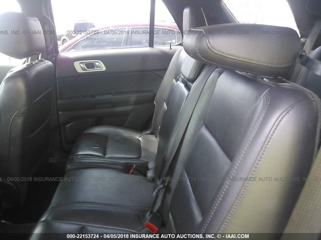 1FM5K7F84DGC40053 - 2013 FORD EXPLORER LIMITED ლურჯი ფოტო 8