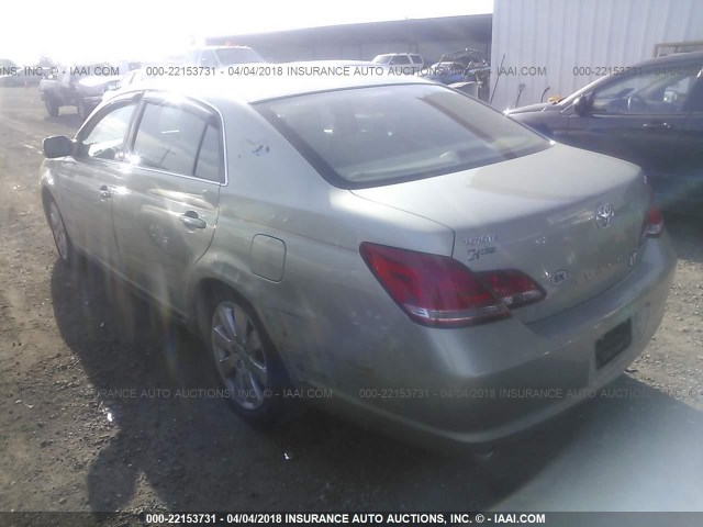 4T1BK36B97U214948 - 2007 TOYOTA AVALON XL/XLS/TOURING/LIMITED GREEN photo 3