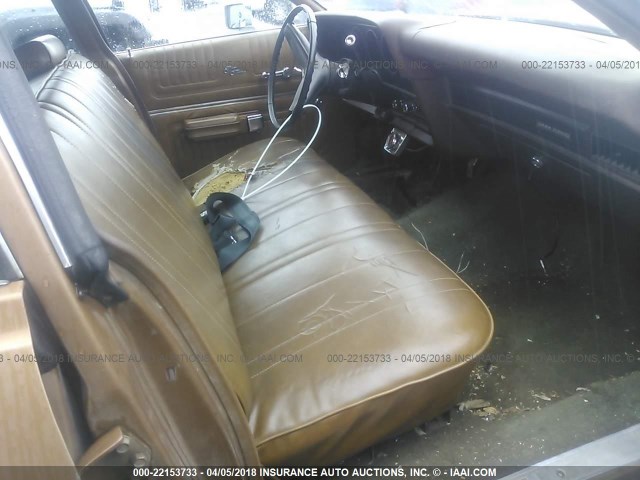 3H31H158499 - 1973 FORD GRAN TORINO HARDTOP  BROWN photo 5