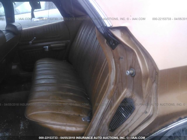 3H31H158499 - 1973 FORD GRAN TORINO HARDTOP  BROWN photo 8