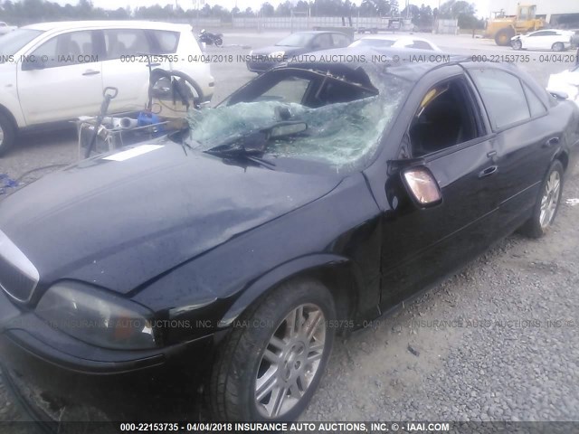 1LNHM87A05Y650696 - 2005 LINCOLN LS BLACK photo 6