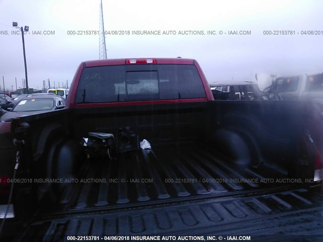 1D3HB13T49S769702 - 2009 DODGE RAM 1500 RED photo 8