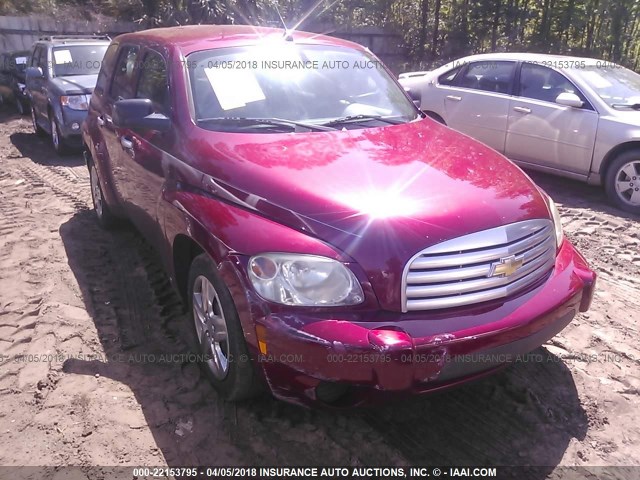 3GNDA13D76S652593 - 2006 CHEVROLET HHR LS MAROON photo 1